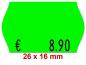 Preview: Preisetiketten 26x16 mm Standardfarben - Leuchtfarben - Randwölbung Preview: Preisetiketten 26x16 mm Standardfarben - Leuchtfarben - Randwölbung