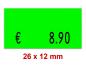 Preview: Preisetiketten 26×12 mm Leuchtfarben - Rechteck Preview: Preisetiketten 26×12 mm Leuchtfarben - Rechteck