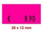 Preview: Preisetiketten 26 × 12 mm, Leuchtfarben – Rechteck Preview: Preisetiketten 26 × 12 mm, Leuchtfarben – Rechteck