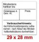 Preview: 29x28 mm Kennzeichnung auf Eierschachteln Preview: 29x28 mm Kennzeichnung auf Eierschachteln