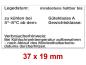 Preview: Preisetiketten 37 × 19 mm, Weiß –