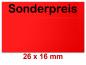 Preview: Sonderpreis oben Rechteck 26 x 16 mm Preview: Sonderpreis oben Rechteck 26 x 16 mm
