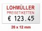 Preview: Preisauszeichner Evo C10 einzeilig Preview: Preisauszeichner Evo C10 einzeilig