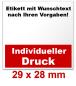 Preview: Preisetiketten 29x28 mm - individueller Druck z.B. für Eierschachteln Preview: Preisetiketten 29x28 mm - individueller Druck z.B. für Eierschachteln