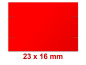 Preview: Preisetiketten 23x16 mm farbig Rechteck