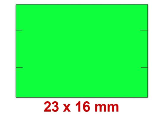 Preisetiketten 26×19 mm Leuchtfarbe – Rechteck