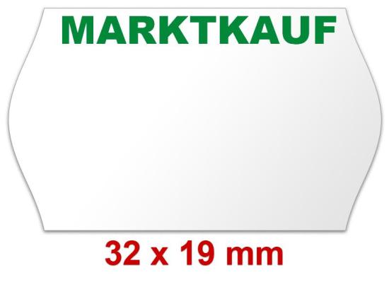 MARKTKAUF - Preisetiketten 32x19mm