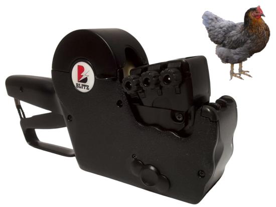 Blitz-Auszeichner W177, für Eierschachtel-Verkaufspackungen