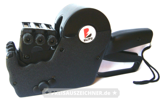 Preisauszeichner Blitz W127 dreizeilig