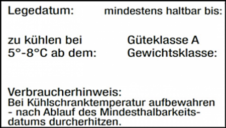 Preisauszeichner Blitz W127 dreizeilig