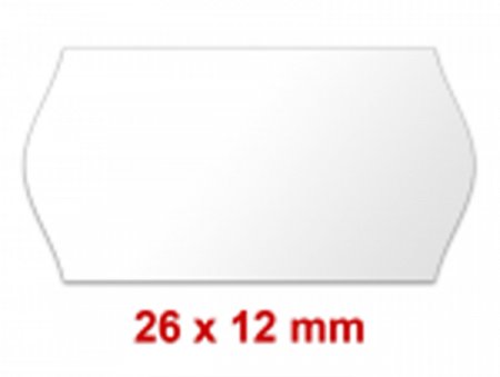 Preisetiketten - Etikettengröße 26 x 12 mm