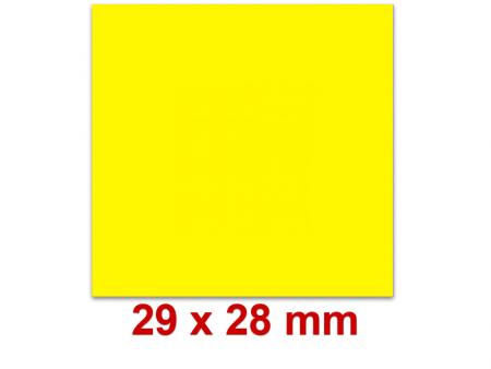 Preisetiketten 29x28 mm Leuchtfarben