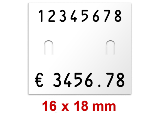 Preisauszeichner Sato Duo 16 02151 zweizeilig
