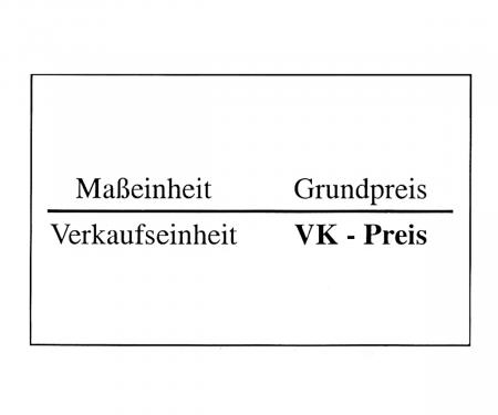 Preisetiketten 26×16 mm weiß Rechteck – MHD – Datumsetikett