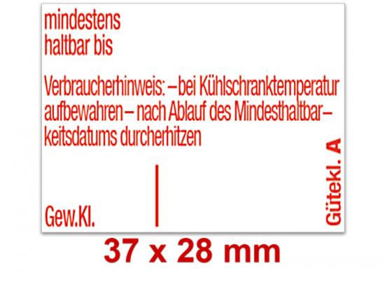 Preisauszeichner Blitz W444 dreizeilig