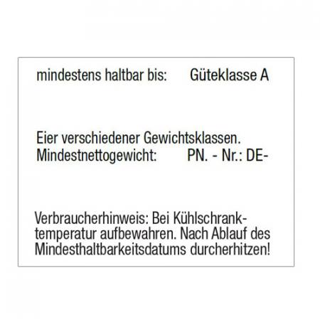 Preisauszeichner Blitz W127 dreizeilig