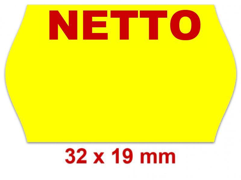 NETTO - Preisetiketten 32x19mm