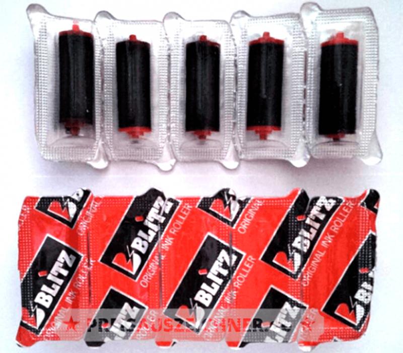 Originalfarbrollen. 5 ST einzeln im Blister 1- u. 2-zeilig Originalfarbrollen. 5 ST einzeln im Blister 1- u. 2-zeilig