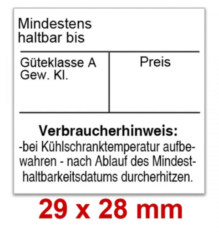 Preisauszeichner Blitz T001 einzeilig