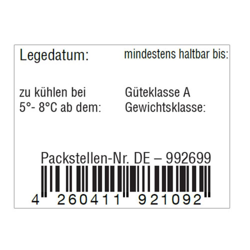 Preisauszeichner Blitz W177 dreizeilig