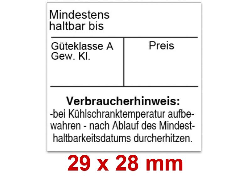 Preisauszeichner Blitz T022 zweizeilig Preisauszeichner Blitz T022 zweizeilig