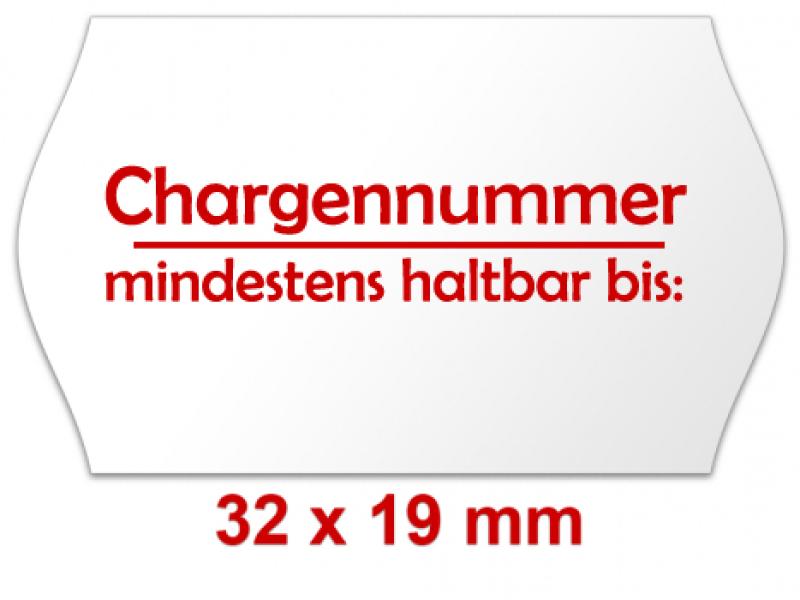 Etiketten 32×19mm weiß mit einem MHD Mindesthaltbarkeitsdatum Etiketten 32×19mm weiß mit einem MHD Mindesthaltbarkeitsdatum