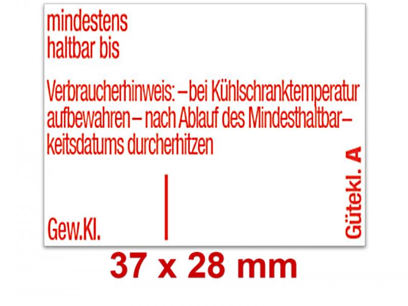 Eierschachteln Etiketten, Vorlage