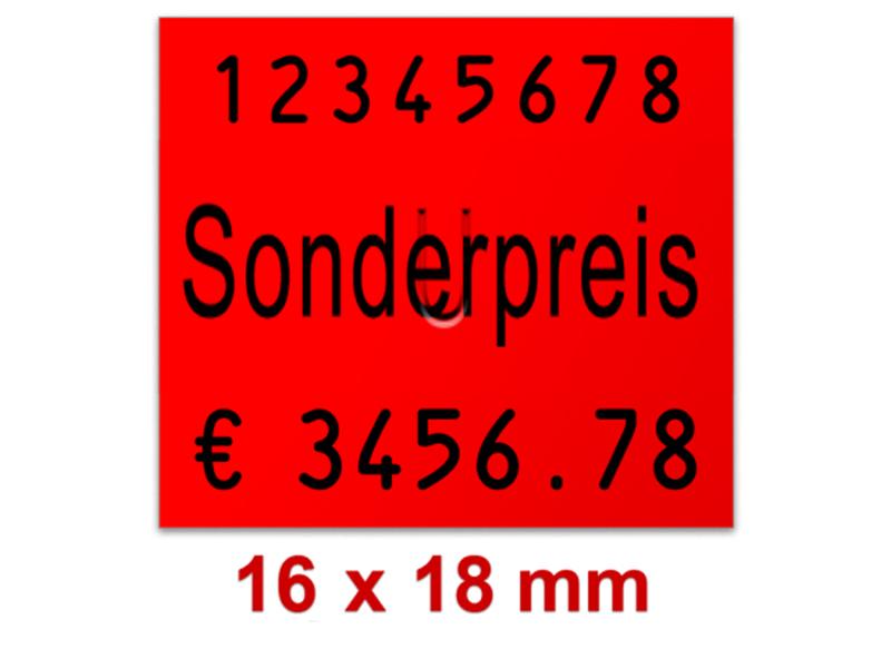 Auszeichner Sato Duo 16 zweizeilig - inkl. 75.000 Etiketten 16×18 mm