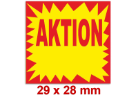 Aktionsetiketten - Sonderpreisetiketten für den Abverkauf von Sonderposten